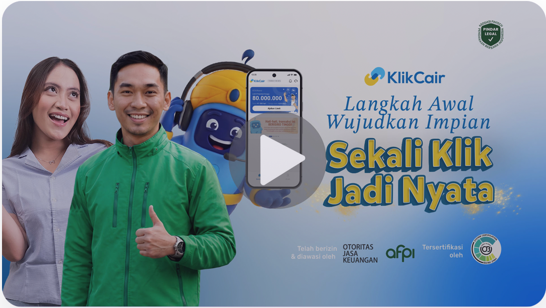 Langkah awal wujudkan impian. Sekali Klik Jadi Nyata.