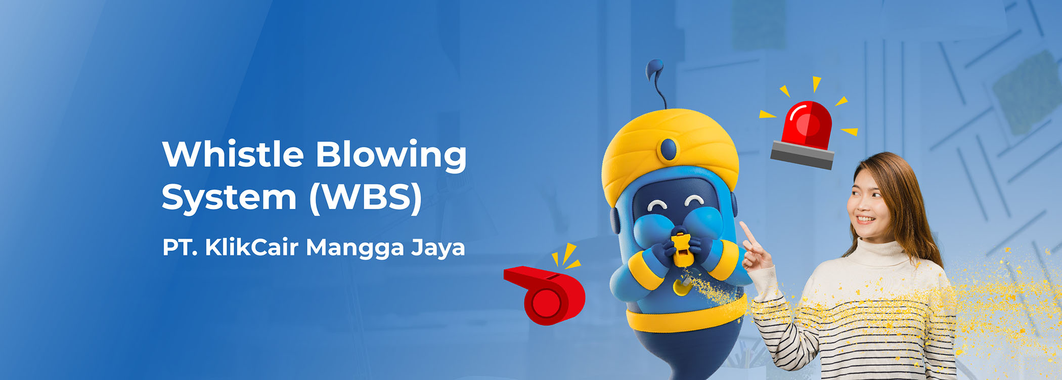 Whistle Blowing System banner